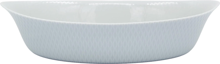 Forme ovale élégante pour la cuisson et le service