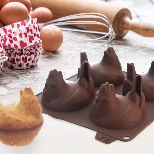 Silicone antiadhésif et flexible