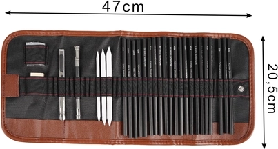 Trousse enroulable pour un transport facile