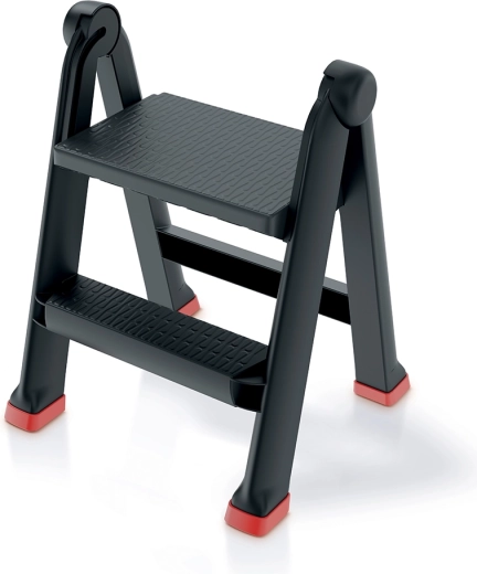 Marchepieds pliants en plastique UNI Ladder PROSPERPLAST, 2 marches, capacité 150 kg