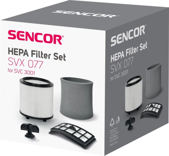 Ensemble de filtres de rechange Sencor pour aspirateur SVC 3001