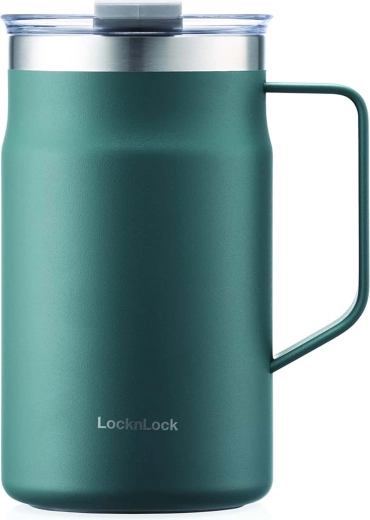 Mug isotherme Metro 600 ml vert foncé