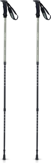 Réglage télescopique 65–135 cm et construction légère