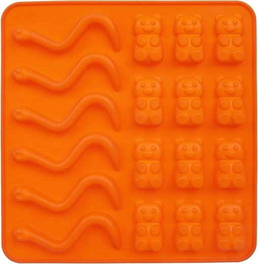 Moule en silicone pour oursons et vers en gelée Orion SILLINIE