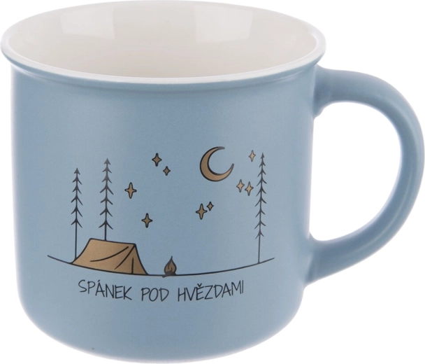 Tasse en porcelaine Voyage CZ 0,4 l bleue