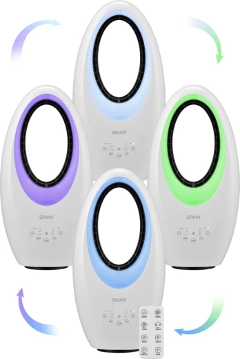 Oscillation, minuterie et télécommande pratique