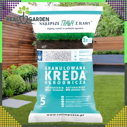 Craie de jardin granulée premium 10 kg pour désacidification du sol