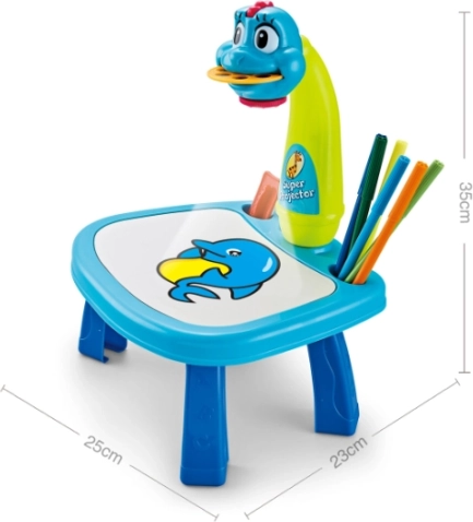 Table en forme de dinosaure