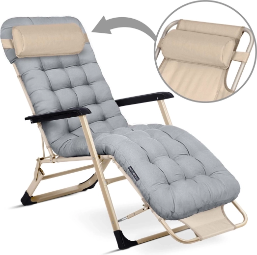 Coussin épais matelassé avec appuie-tête