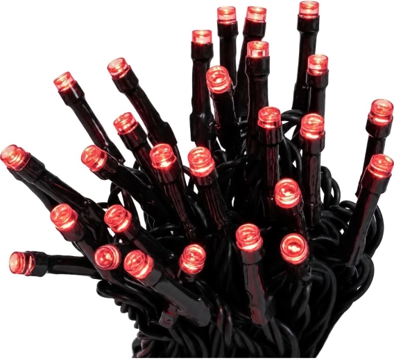 Guirlande LED de Noël Retlux, 150 lumières rouges