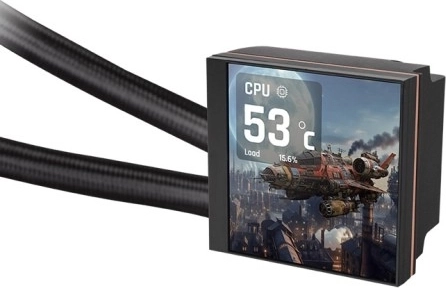 Grand écran LCD 3,95" pour le monitoring et le style