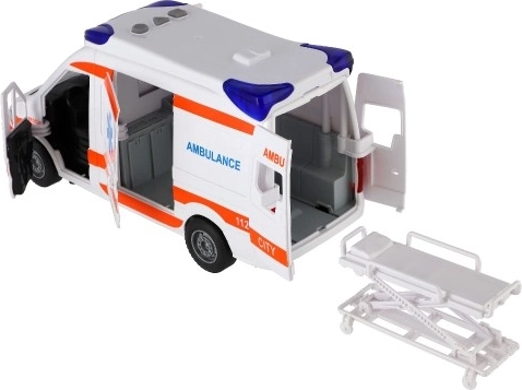 Brancard pliable inclus dans l’emballage
