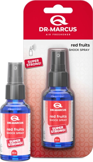 Dr. Marcus Shock Spray désodorisant d’intérieur au parfum de fruits rouges
