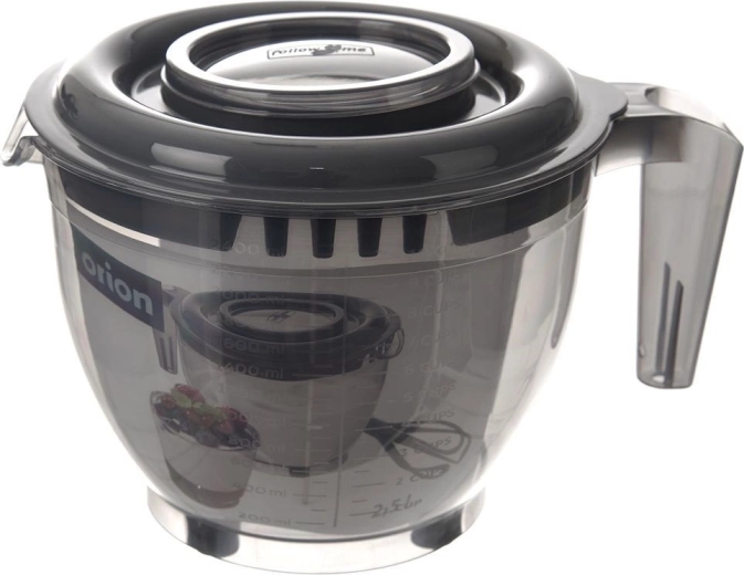 Couvercle en deux parties pour un mélange propre