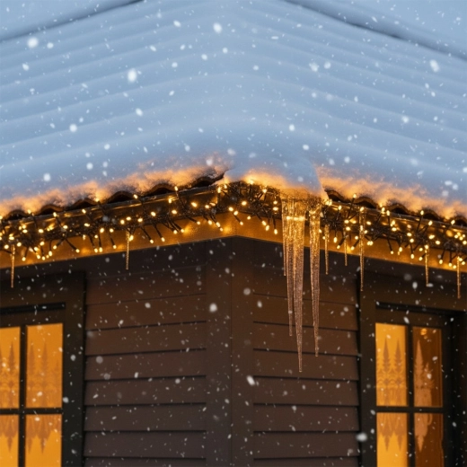 Prête pour l’hiver : extérieur et intérieur (IP44)