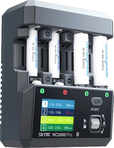 Chargeur de batteries SkyRC NC3000 Pro pour AA/AAA NiMH et NiCd