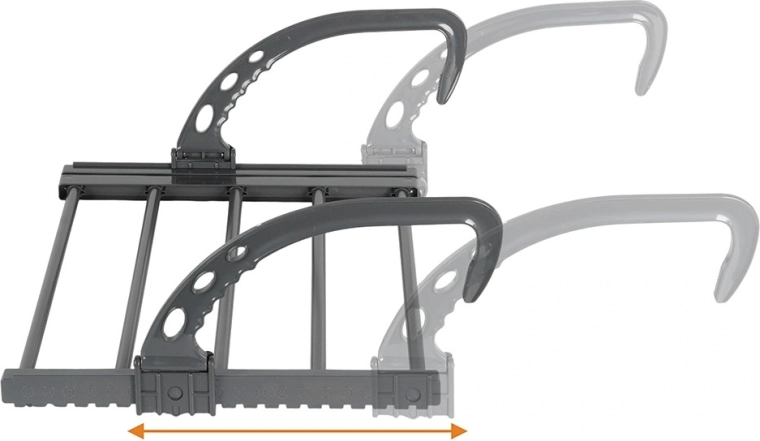 Largeur réglable 45–83 cm