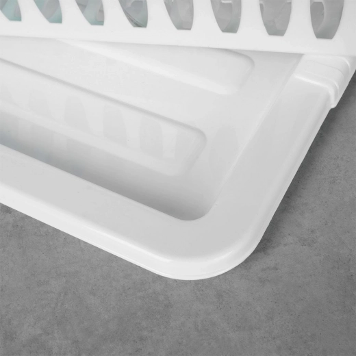 Plateau d’égouttage amovible pour un plan de travail propre