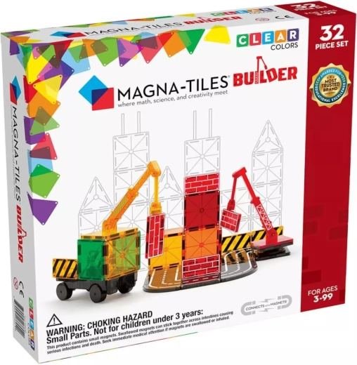 Magna-Tiles construction magnétique Builder (32 pièces)
