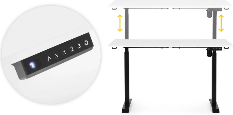 Panneau de commande avec mémoire et rappel