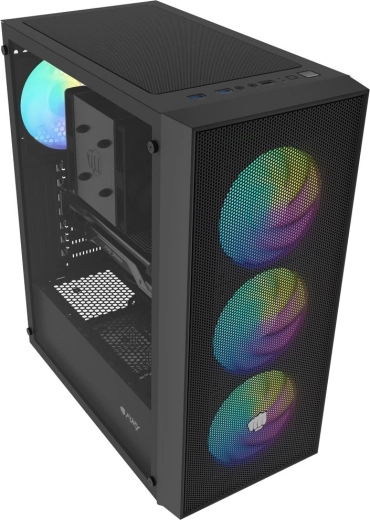 4× ventilateurs ARGB PWM avec roulements FDB