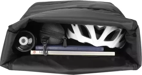 Rangement organisé et confort aussi hors du vélo