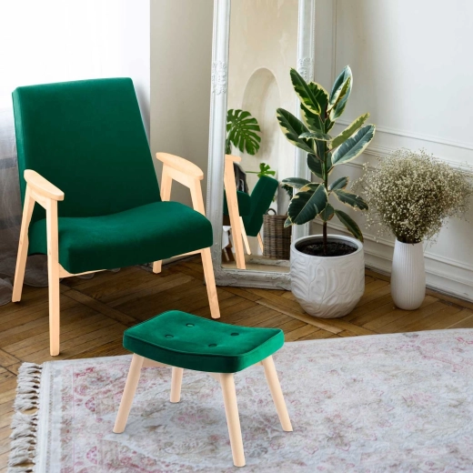 Accessoire élégant pour un fauteuil et pour un coin moderne