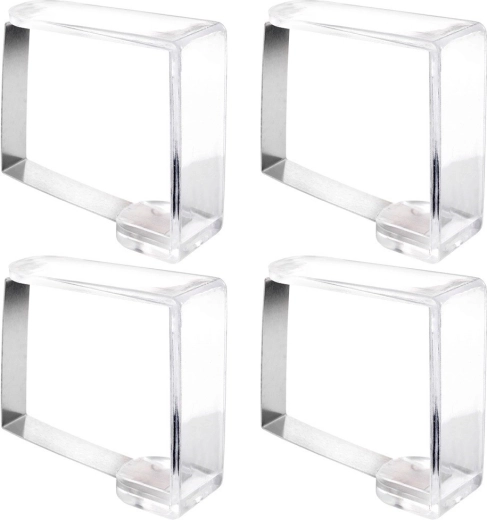 Clips en acier pour nappe - 4 pièces