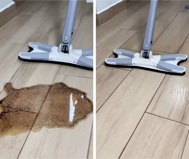 Large couverture et tête pivotante flexible