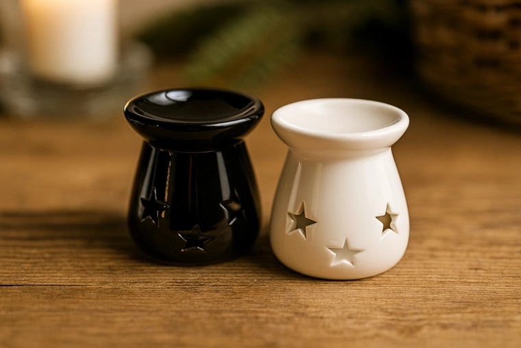 Aromathérapie avec cires et huiles