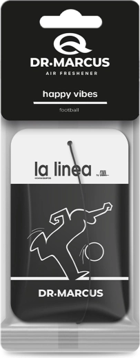 Dr. Marcus La Linea désodorisant automobile en cellulose Football