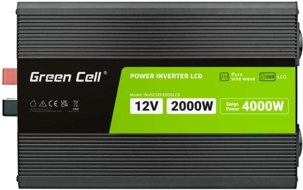 Écran LCD clair et contrôle de la batterie