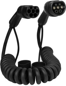 Defenzo Spiro câble de charge spiralé Type 2, 10 m