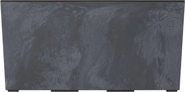 Jardinière avec insert URBI Case effet béton 39,5 cm anthracite