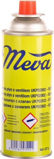 Cartouche de gaz Meva 227 g avec valve