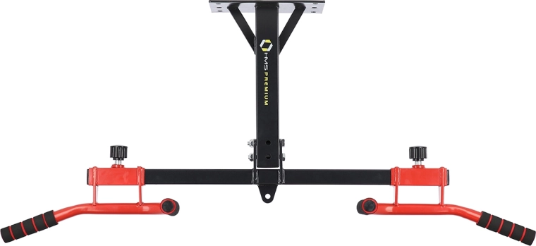 Barre de traction murale et plafond HMS PREMIUM DD10 avec support pour sac de boxe