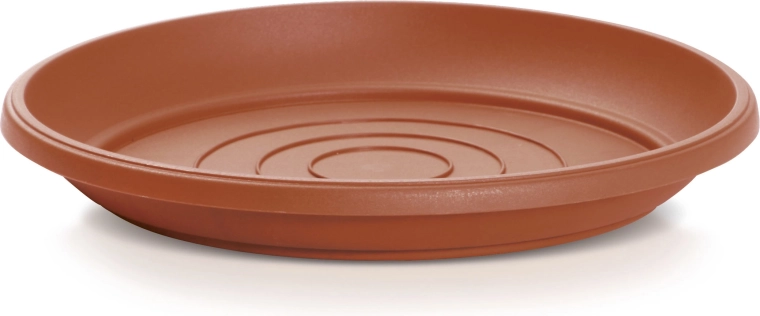 Soucoupe ronde Terra 37 cm terracotta