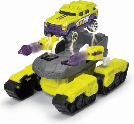 Voiture métallique 1:64 à bord