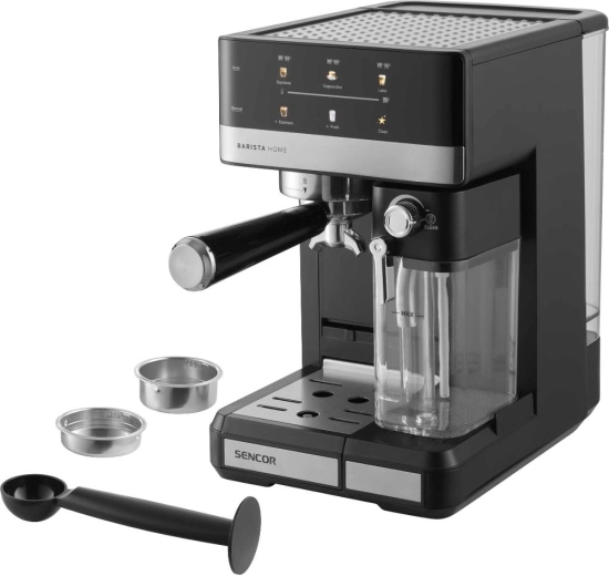 Machine à espresso à porte-filtre Sencor SES 4060BK Barista Home