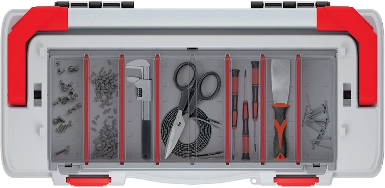 Organisation des petites pièces avec séparateurs réglables