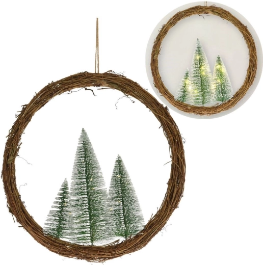 Lumière LED chaude pour une ambiance festive