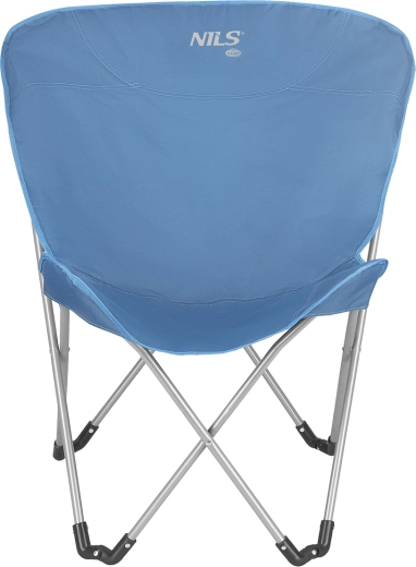 Chaise de camping pliante NILS Camp bleue