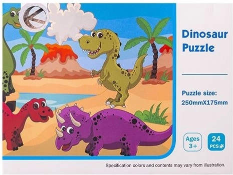 Puzzle de dinosaures pour enfants 24 pièces