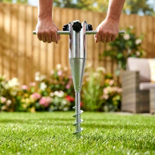 Installation facile grâce aux poignées latérales