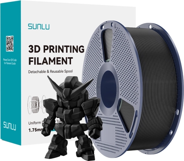Filament Sunlu PLA+ 2.0 noir