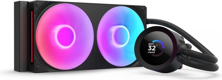 NZXT Kraken Plus 240 RGB LCD refroidissement liquide noir