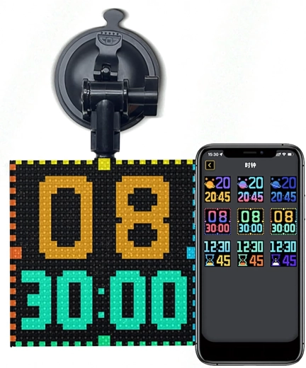 Montage facile avec ventouse et alimentation USB 12 V