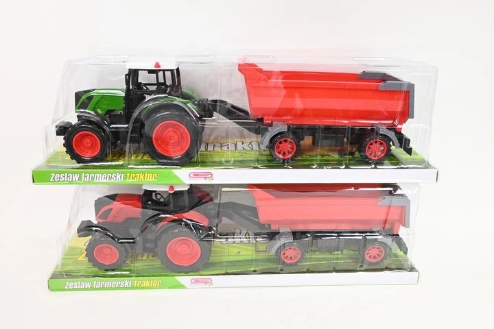 Tracteur avec remorque