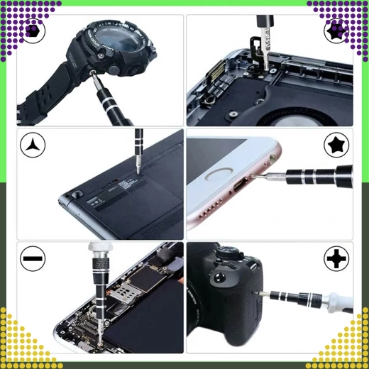 Embouts magnétiques et contrôle précis