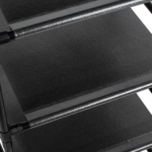 Structure stable et légère avec une capacité de 5 kg par étagère